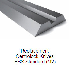 Centrolock Replacement Knives HSS Standard (M2)