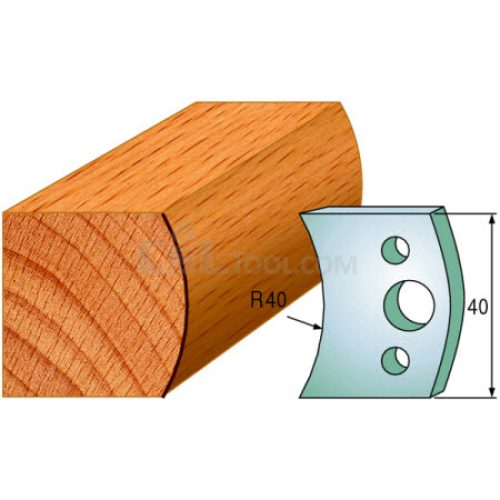 Pair of Universal Profile Knives 40 x 4mm 690.008