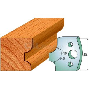 Pair of Universal Profile Knives 40 x 4mm 690.040