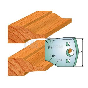 Pair of Universal Profile Knives 40 x 4mm 690.100
