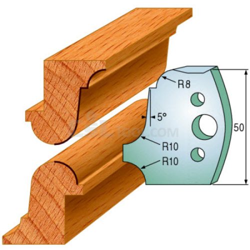 Pair of Universal Profile Knives 50 x 4mm 690.557
