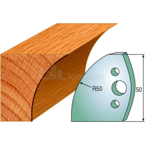 Pair of Universal Profile Knives 50 x 4mm 690.567