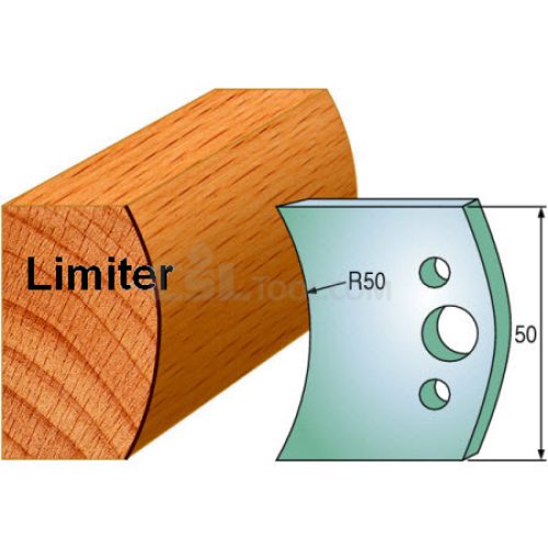 Pair of Universal Profile Limiters 50 x 4mm 691.559