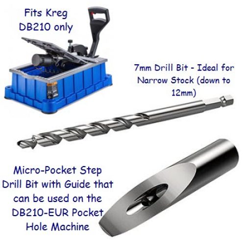 Micro Drill Bit (7mm) and Guide for Foreman DB210-EUR