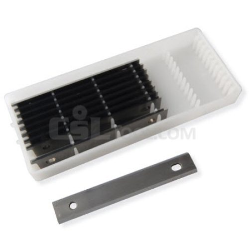 Box of 10 Reversable Carbide Knives 100 x 13 x 2.2mm with 2 Cutting Edges