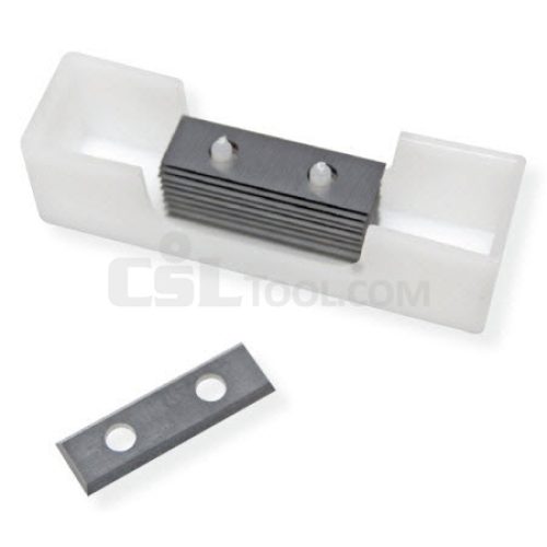 Box of 10 Reversable Carbide Knives 49.5 x 9 x 1.5 with 4 Cutting Edges