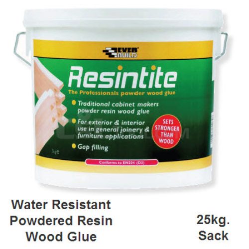 Resintite Powdered (Water Mix) Wood Glue 25kg Sack RESINT25