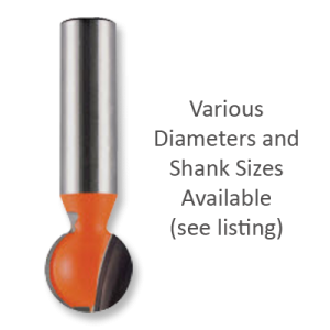 Ball Nose Router Bits