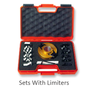 Cutter Head Sets with Limiters