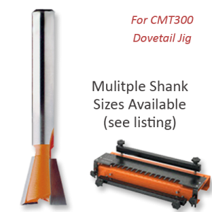 Dovetail Router Bits for CMT300 Dovetail Jig