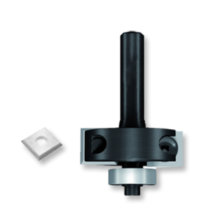 Mini Rebating Router Bits with Insert Knives