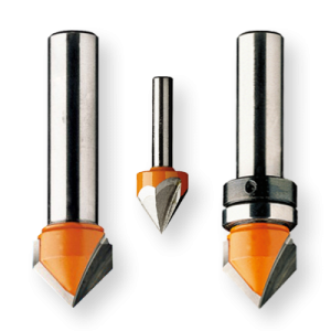 V-Grooving & Laser Point Router Bits