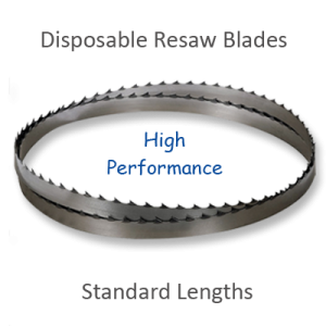 Disposable Resaw Blades (Standard Sizes)
