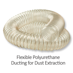 Flexible Polyurethane Ducting for Dust Extraction