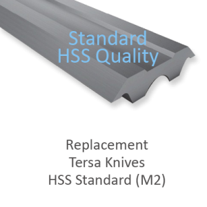 Tersa Replacement Knives HSS Standard (M2)