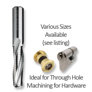 60 Degree Through Cutting Lockset Roughing Spirals