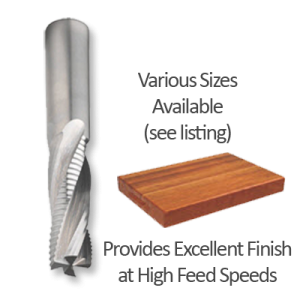 Combination Spirals (Roughing/Finishing) for an Excellent Finish