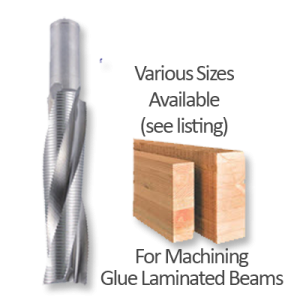 High Speed Steel Spirals for Glue-Laminated Beams
