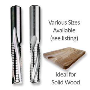 Roughing Spirals for Wood & Wood Composites