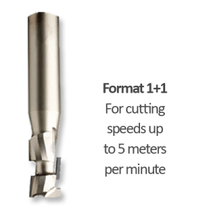 Shear Cutting Diamond Tool 1+1 (up to 5 metres per min)