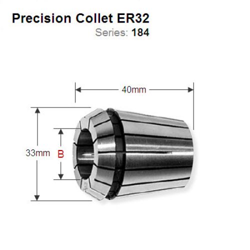 Premium Quality 3mm ER32 Precision Collet 184.030.00