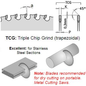184mm Saw Blades for Portable Metal Cut Off Saws 226.548.07