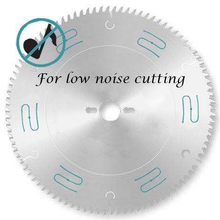 LowNoise Chrome Panel Saw Blade 300mm Diameter 281.696.12M