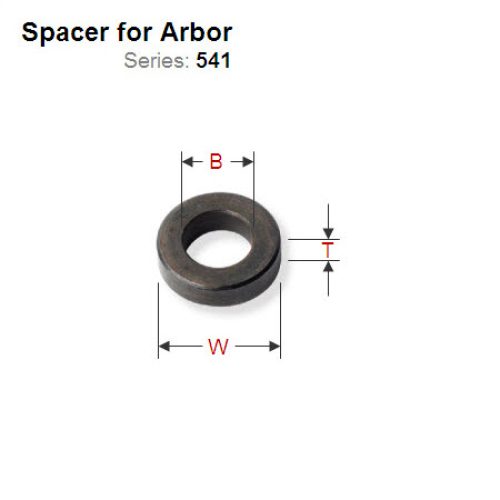 0.5mm Spacer for Arbor 541.517.00
