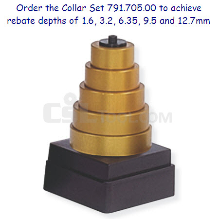 16mm deep Grand Rebating Router Bit with Insert Knives 660.990.11
