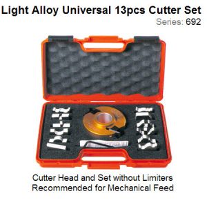 13 pcs. Multiprofile Set B with 78mm Dia. 19.05mm Bore Head without Limiters 692.013.12