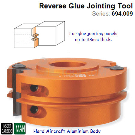 Reverse Glue Joint Cutter Head 694.009.30