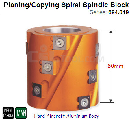 80mm Diameter Planing and Jointing Block 694.019.40