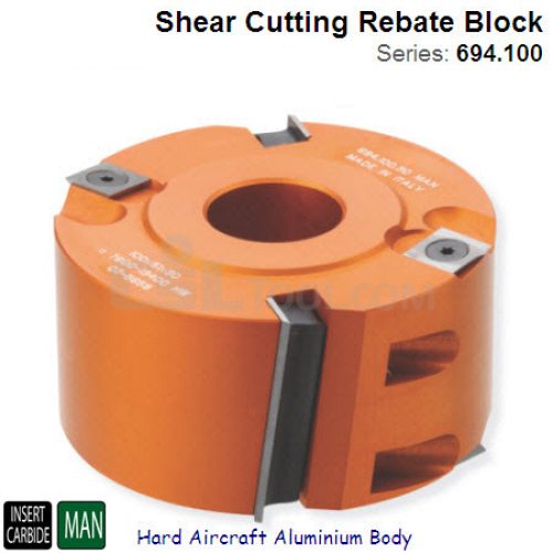 125mm Diameter Shear Cutting Rebate Block 694.125.40