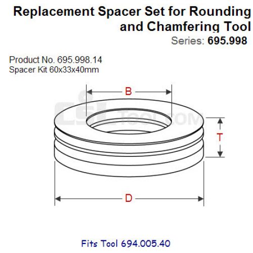 Shim Sets for Spindle Tool 695.998.14