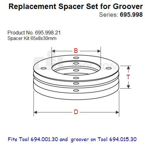 Shim Sets for Spindle Tool 695.998.21