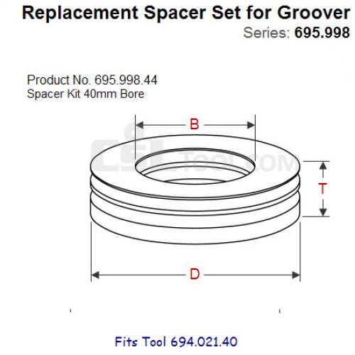 Shim Sets for Spindle Tool 695.998.44