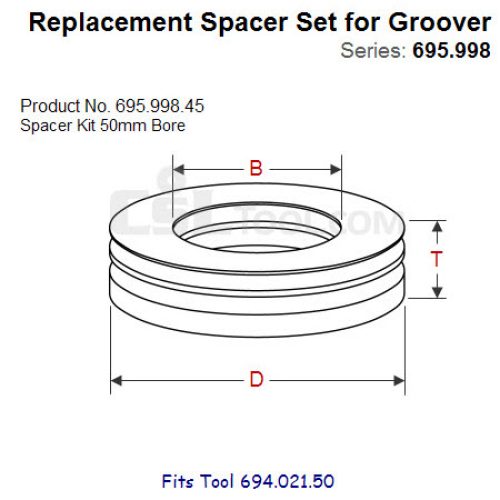 Shim Sets for Spindle Tool 695.998.45