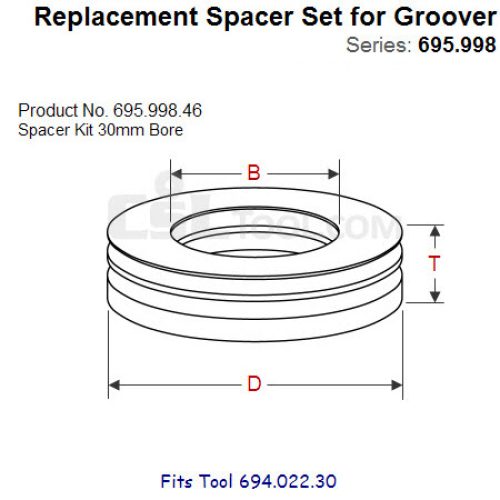 Shim Sets for Spindle Tool 695.998.46