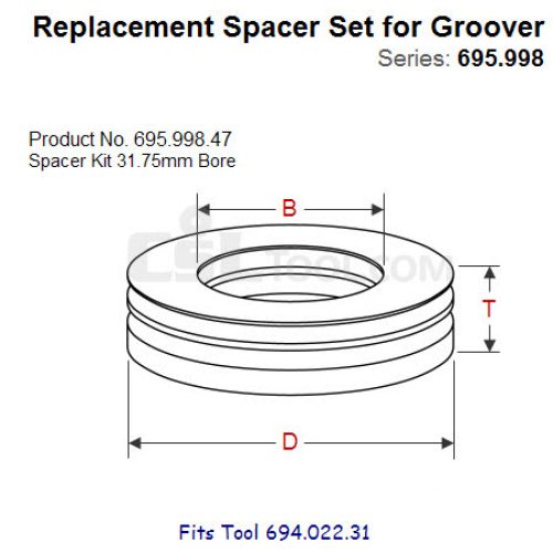 Shim Sets for Spindle Tool 695.998.47