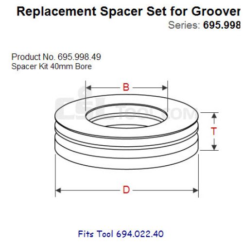 Shim Sets for Spindle Tool 695.998.49