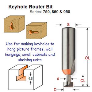 Premium Quality Keyhole Bit 750.001.11