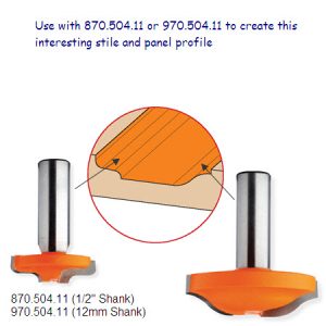 Premium Quality Raised Panel Router Bit 970.501.11