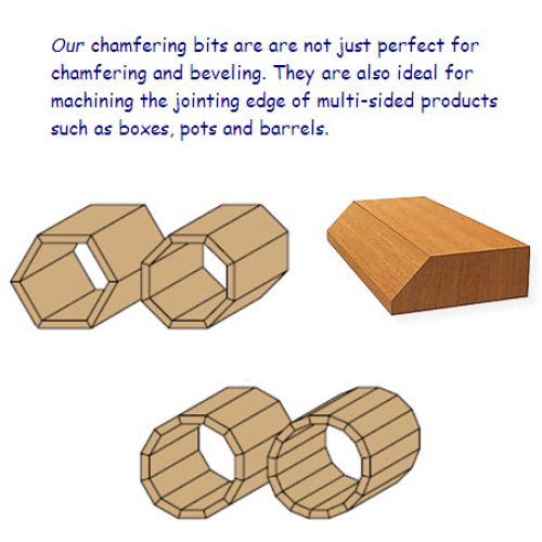 45 degree Premium Quality Chamfering Bit 936.420.11