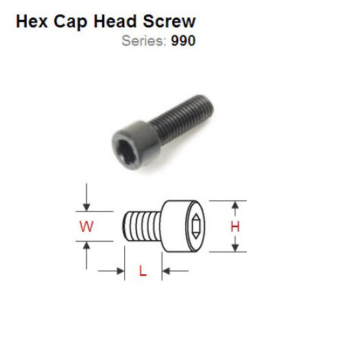 Hex Head Cap Head Screw 990.052.00